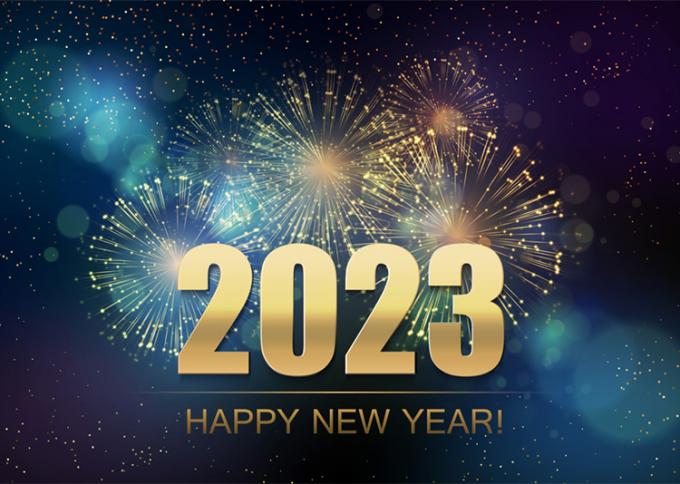 에 대한 최신 회사 뉴스 새해 복 많이 받으세요! 2023년에 당신에게 긍정적 새 출발을 바라기!  0