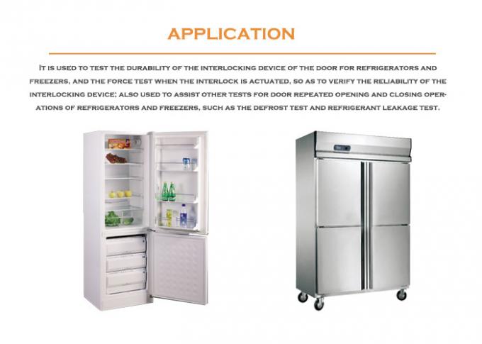 IEC60335-2-24 단 하나 역 냉장고 문 열려있는 내구시간과 잡아당기기 시험기 0