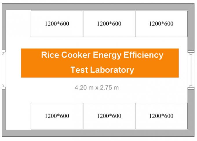 전기 밥 요리 기구 에너지 효율 실험실 2 시험대 6개의 까만 구석 1
