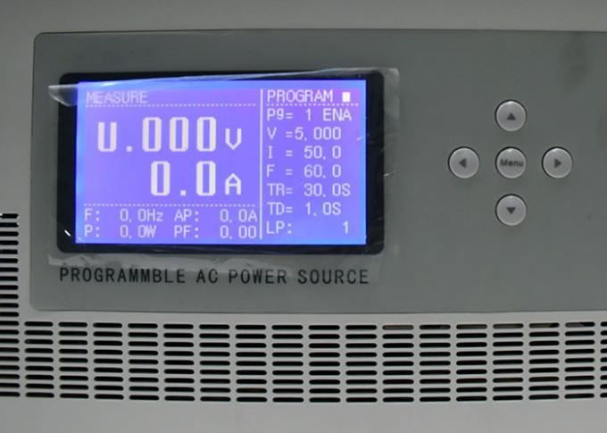 설비를 시험하는 AC 정전류 소스 5V 100A 전기 제품 0