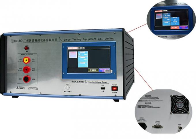 IEC 62368-1 항목 5.4.2 통합 임펄스 전압 테스트 장치 1.2 /50 µs 10/700 µs 0