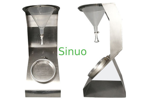 품질  150mm Medical Material Tester With PP Funnel Stainless Steel Specimen Holder 공장