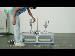 저항 시험 장비를 만곡시키는 BS EN 12983-1 두배 핸들 요리도구