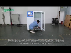 온도 조치 PLC 제어를 위한 IEC 60598-1 서모 삶 테스트 벤치 장치