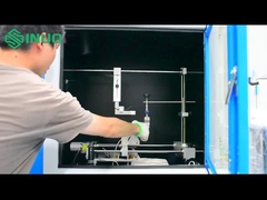 IEC 60335-1 소재의 연화성과 불에 저항성을 시험하기 위한 바늘 화염 시험 장치