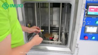 배터리 폭발 위험 테스트! IEC 62133 내부 단락 시뮬레이션