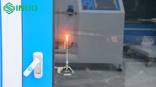 조리기구 손잡이 불타는 시험 기계 BS EN 12983-1 PLC 통제 실험실 장비