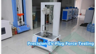 IEC 62196-1:2014에 따른 EV 플러그 삽입 및 탈거력을 어떻게 확인합니까?